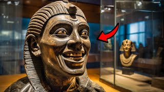 تمثال فرعوني بيتحرك لوحده في المتحف ، ولماذا صرخ العلماء عندما رأوه ؟