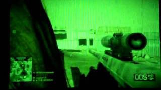 BFBC2 GHOST IN SCOPE GLITCH/BUG/EASTER EGG
