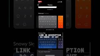 A super cool app for keyboard decoration lovers | #shorts #video #viral screenshot 2