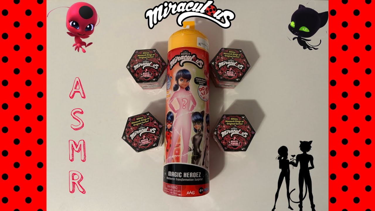 Miraculous Ladybug Asmr unboxing! 🐞 ️ - YouTube