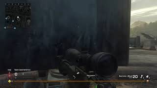 This is how you start a game 5 on screen MWR