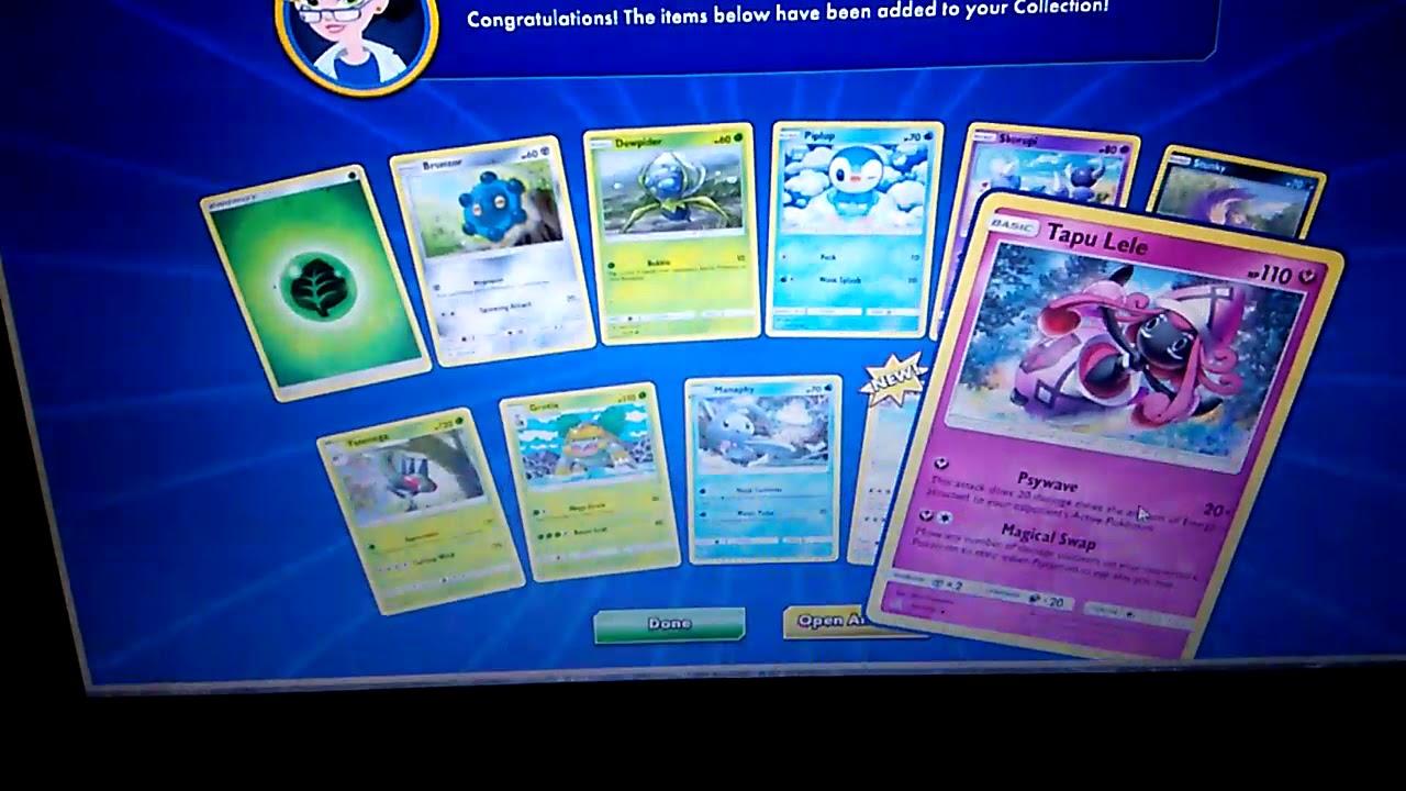 Pokemon TCG Online card pack opening! Did we get anything good?😊