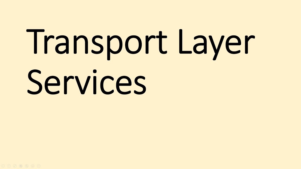 Transport Layer Services - Transport Layer Services in Hindi ...