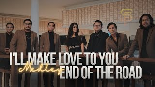 I'll MAKE LOVE TO YOU medley END OF THE ROAD • SOULFEGGIO BAND BALI • WEDDING BAND WORLDWIDE
