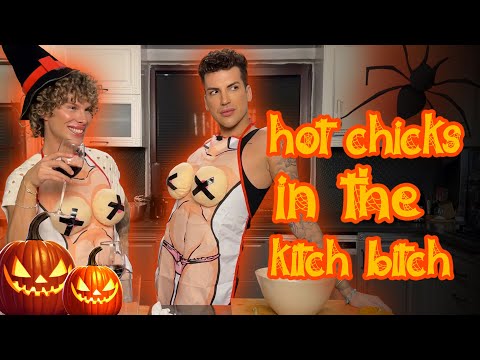 HALLOWEEN CUPCAKES 🎃  | HOT CHICKS IN THE KITCH BITCH