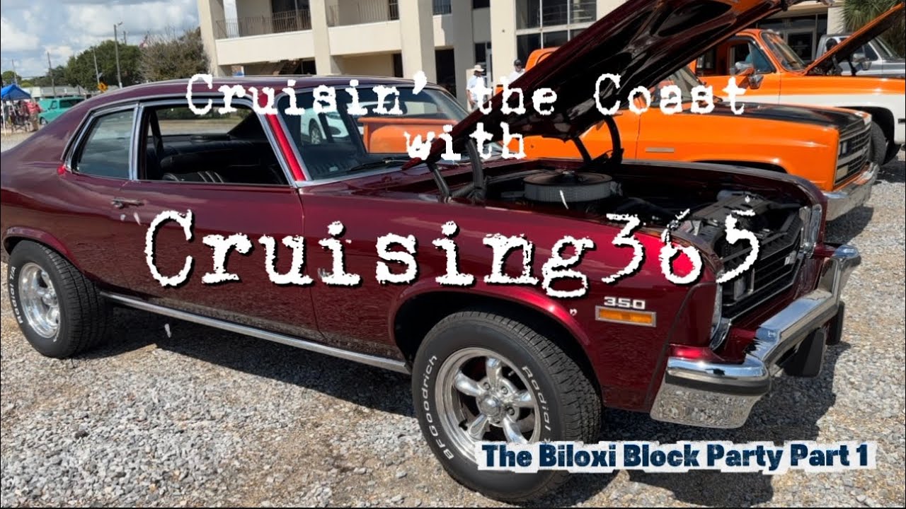 Biloxi Block Party Begins 1974 Nova Rebuild & Rare ’61 Bubble Top Impala | Cruisin’ the Coast Ep. 11