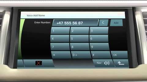Range Rover How To Video: Using Voice Control