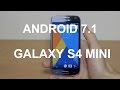 Как установить Android 7.1 на Galaxy S4 mini/Офигенная прошивка