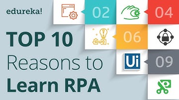 Top 10 Reasons To Learn RPA in 2024 | RPA Training using UiPath | RPA Tutorial | Edureka