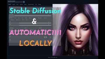 Run Stable Diffusion and Automatic1111 AI locally