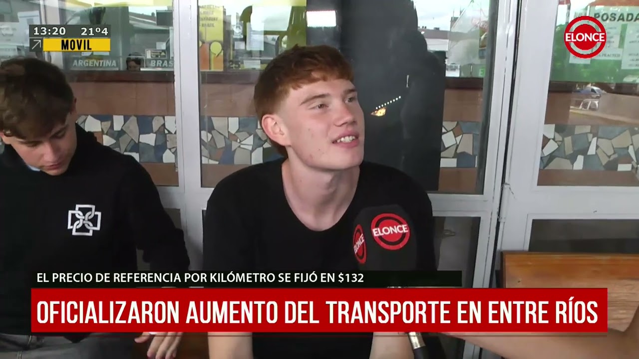 Oficializaron aumento del transporte en Entre Ríos - Elonce