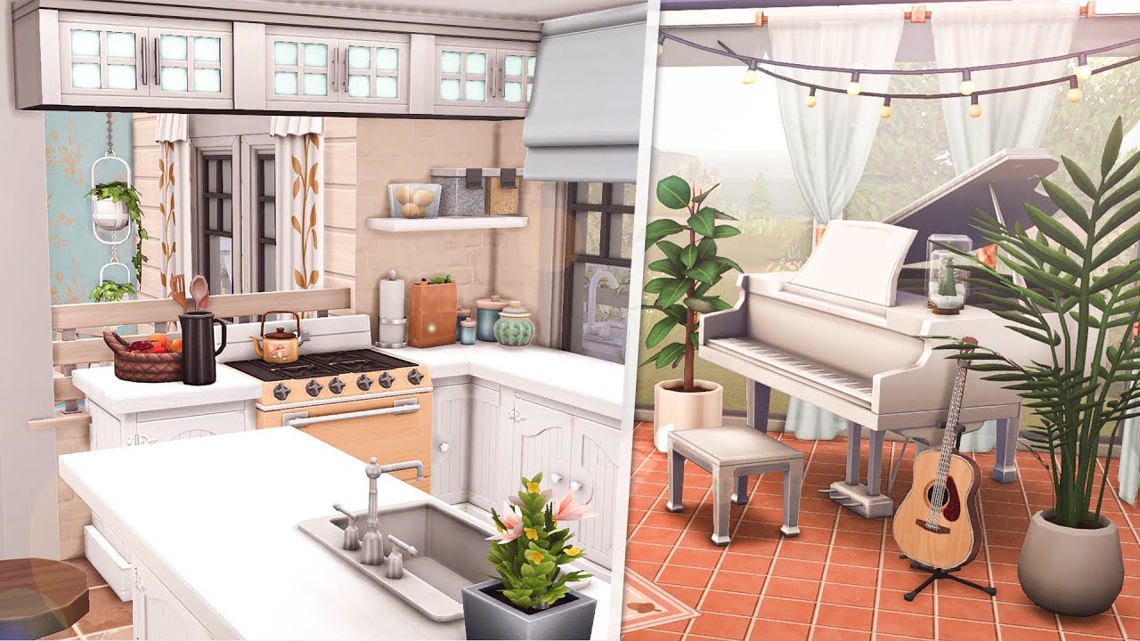 Furnishing Summer Vacation Rental NO CC The Sims 4 Speed Build furnishing-summer-vacation-rental-no-cc-the-sims-4-speed-build