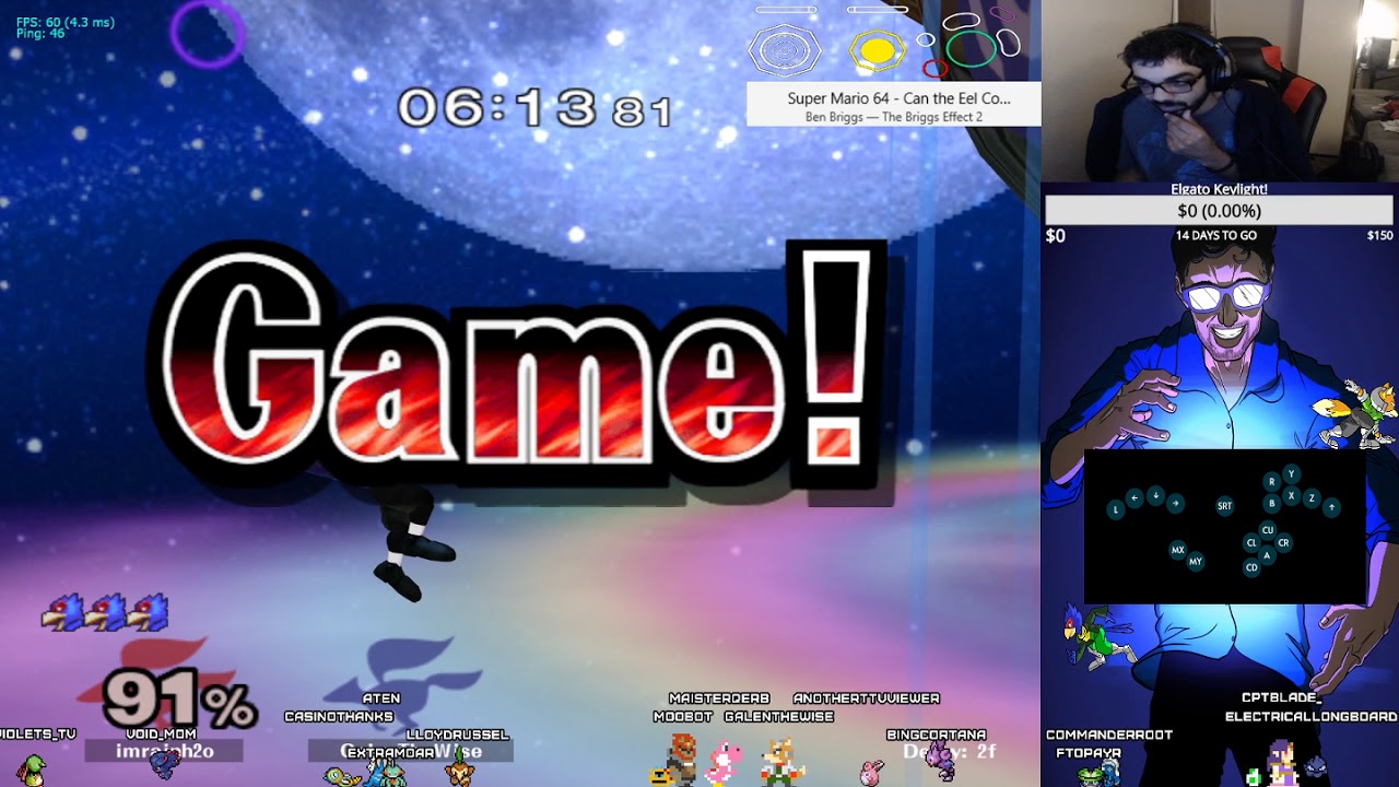 GMO - imrainh2o (Falco) vs Galen The Wise (Falco) - Pool WCB3 WR1