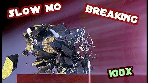 3ds max | Bullet Breaking Object in Slowmotion Using Rayfire Plugin | Tutorial 2020