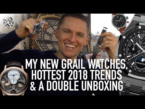 Top 3 Hottest 2018 Trends, Frederique Constant & Tudor Submariner Unboxing + My Dream Grail Watches