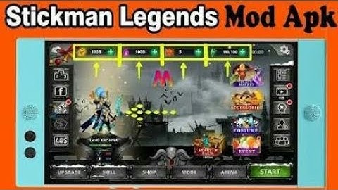 [100MB] DOWNLOAD STICKMAN LEGENDS MOD ||UNLIMITED EVERYTHING|| ANDROID/IOS [UPDATED]