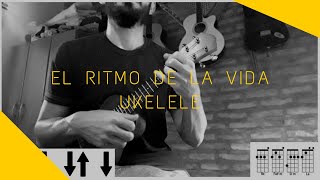 Video thumbnail of "UKELELE | El Ritmo de la Vida - Lo' Pibitos Ft. Julian Kartun (tutorial/cover ukelele)"