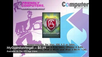 Friendly Computers & Computer Renaissance Sweet Tips & Tricks: MyGuardianAngel App