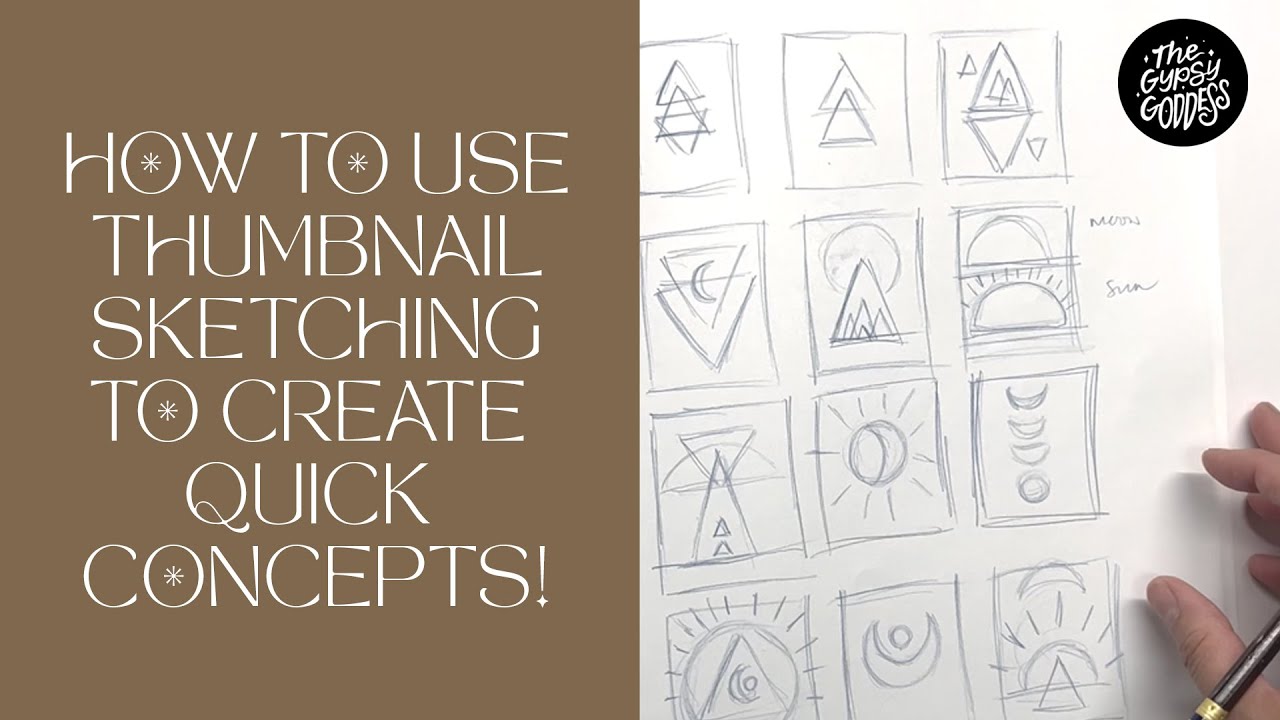 Using Thumbnail Sketches In eLearning Design