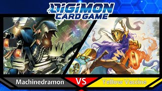 Intense Showdown! Just One More Swing! | Machinedramon vs Mitamamon [BT-15]