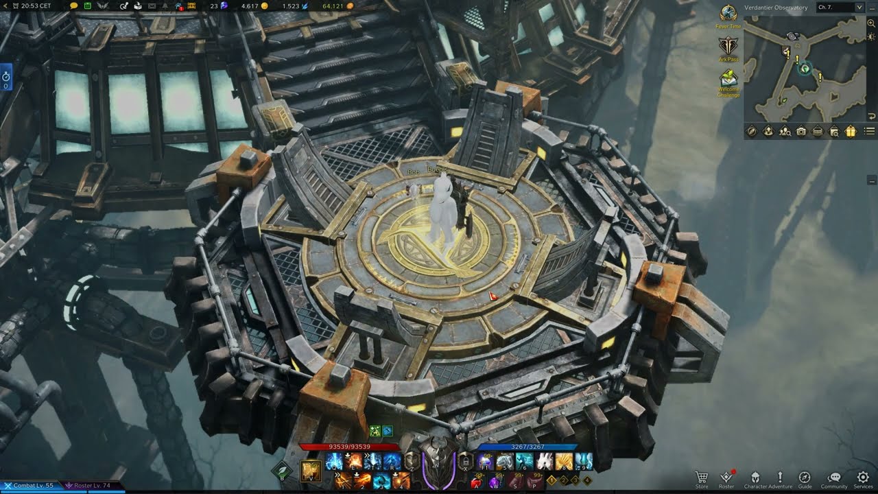 Riza Falls Location, Lost Ark