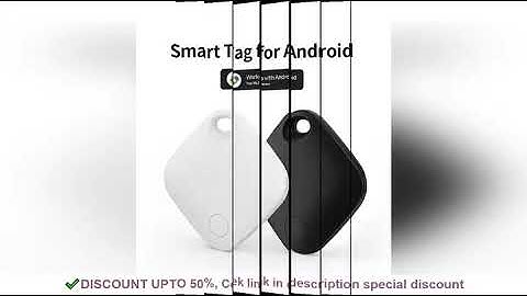 Bluetooth GPS Tracker for Android Devices Tag Work With Google Find My App Key Finder Pet Smart Tag