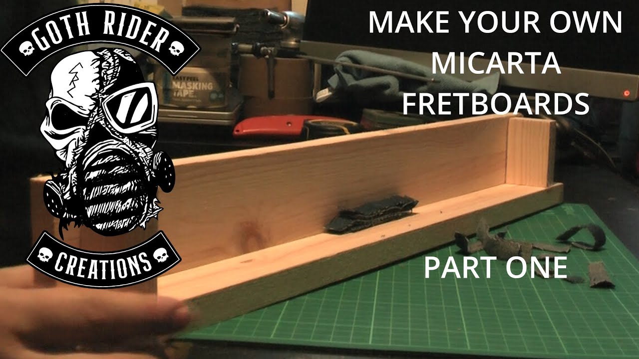How to Make a Resin / Fabric / Micarta Freatboard Part 1 YouTube