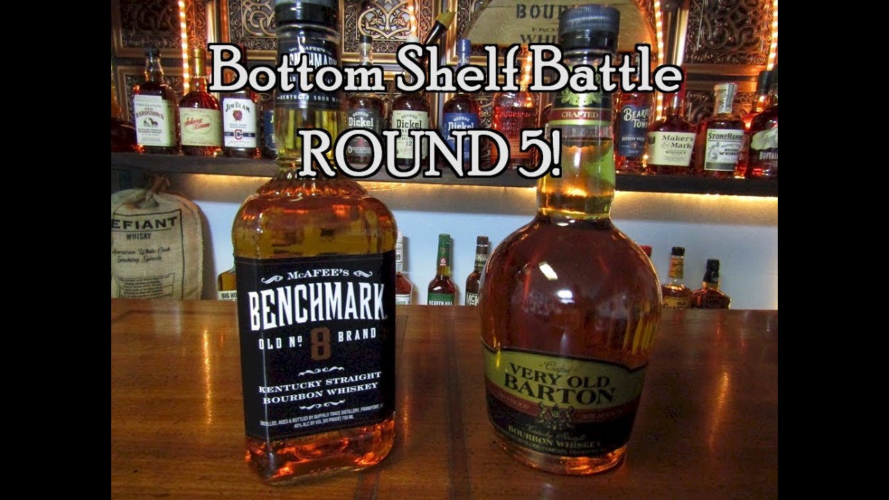 Bottom Shelf Bourbon Battle Round 5 Benchmark VS Very Old