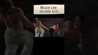 Bruce Lee double kick tutorial #shorts #brucelee #kick #learning #motivation #martialarts