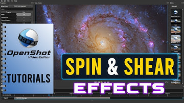 OpenShot Tutorial #3 | How To Create A Space Travel Video From Still Images