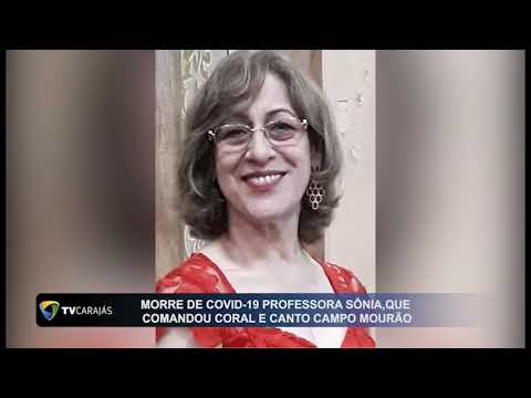 Morre de COVID-19 Professora Sônia, que comandou coral e canto Campo Mourão