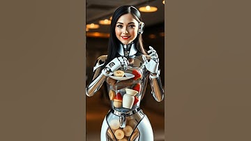 Delicious Mashed Potato Dispenser Robot #futuristic #robot #technology #humanoid #mashedpotato #AI