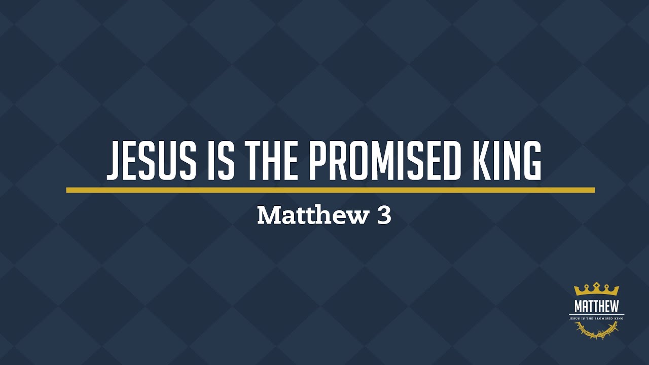 GOSPEL OF MATTHEW JESUS IS THE PROMISED KING visual data 8