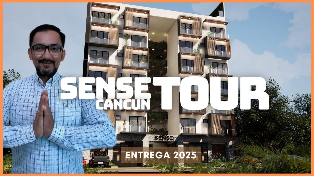 Nuevo desarrollo en preventa RESIDENCIAL SENSE CANCÚN – Entrega a finales de 2025