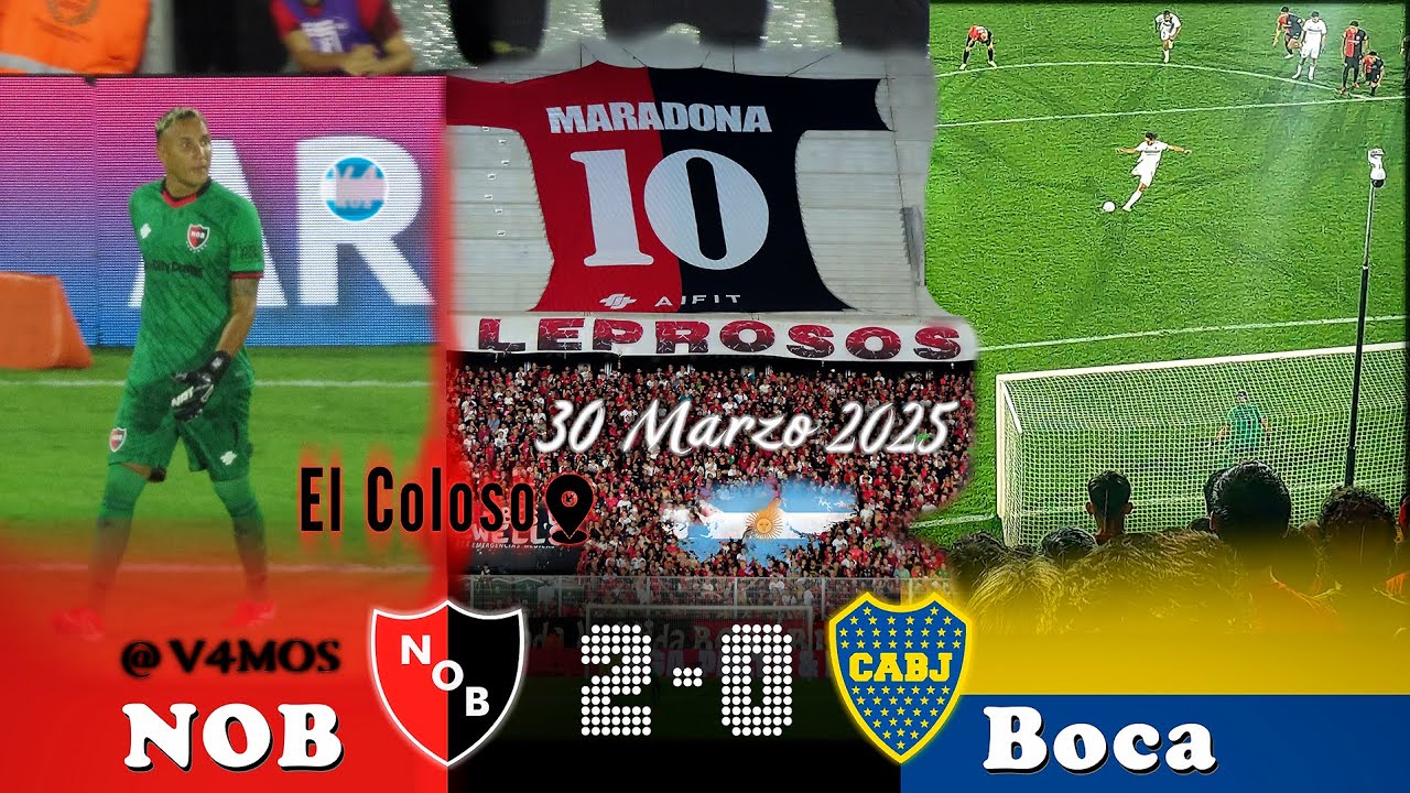 ⚔️Newell´s♣️Modo♦️Epico!!⭐4K🏹NOB 2️⃣BOCA0️⃣⚽30/3/25