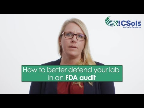 How to Better Defend Your Lab in an FDA Audit