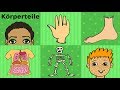 Deutsch lernen: Körperteile / Learn German: body parts