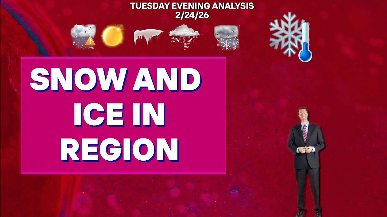 WEDNESDAY COLD-SNOW & ICE - LIVE ANALYSIS
