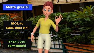 Learn Italian for travel with your character through a 21-day story. (Chapter 6)_ PRACTICE SPEAKING.