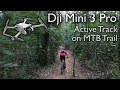 Dji Mini 3 Pro Mountain Bike Active Track and Obstacle Avoidance test #8