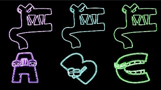 Alphabet Lore But F Kills Abc Vocoded To Electronic-Sounds, Wedding March And Home-Resonance