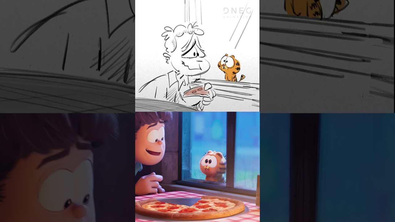 The Garfield Movie | Before & After Friday | DNEG Animation