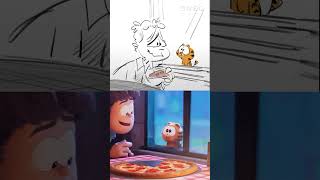 The Garfield Movie Before & After Friday Dneg Animation