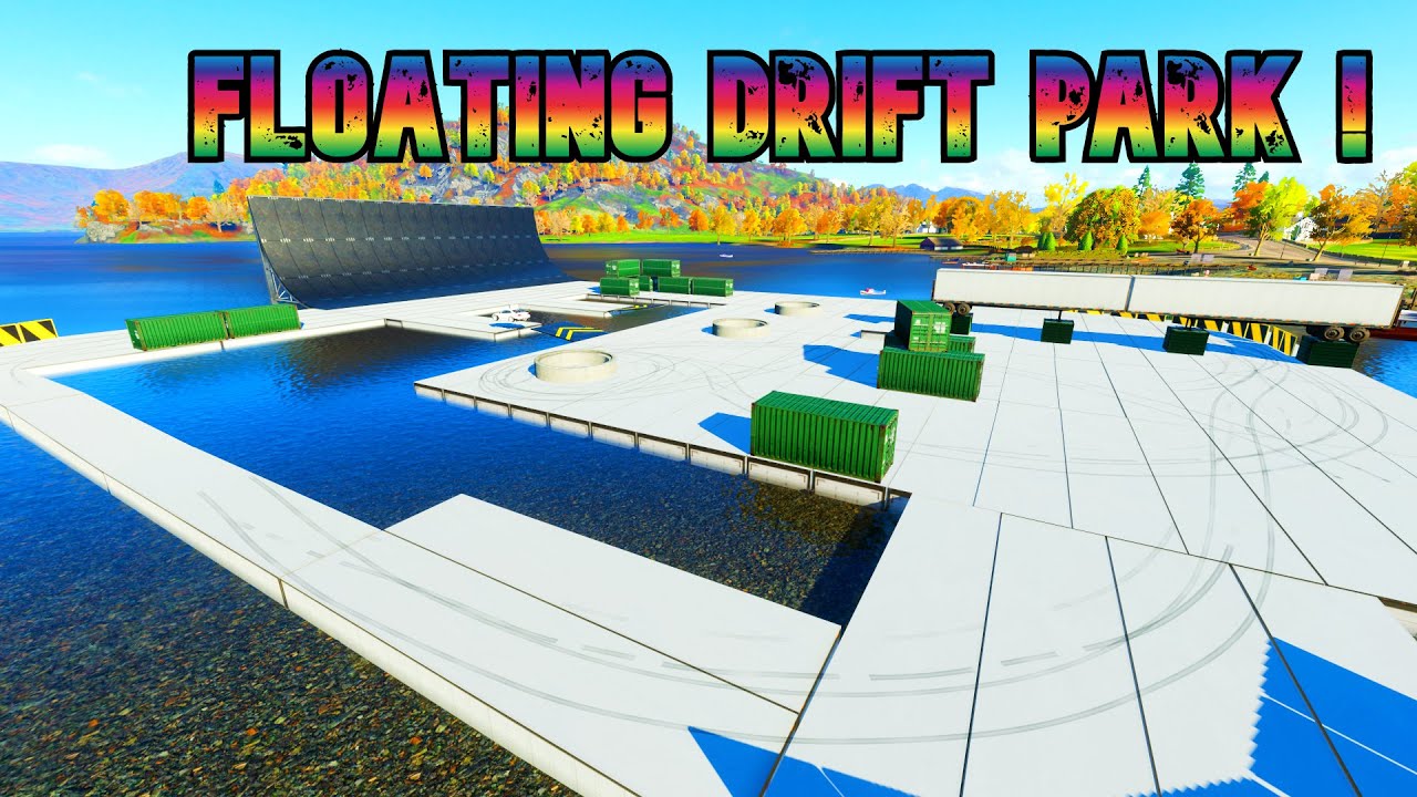 Floating Drift Park/ Gymkhana Track - Forza Horizon 4 Super 7 + SHARE CODE