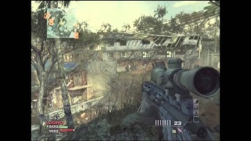 MW3: No Scope Suicide Sniper Shot on Mission!