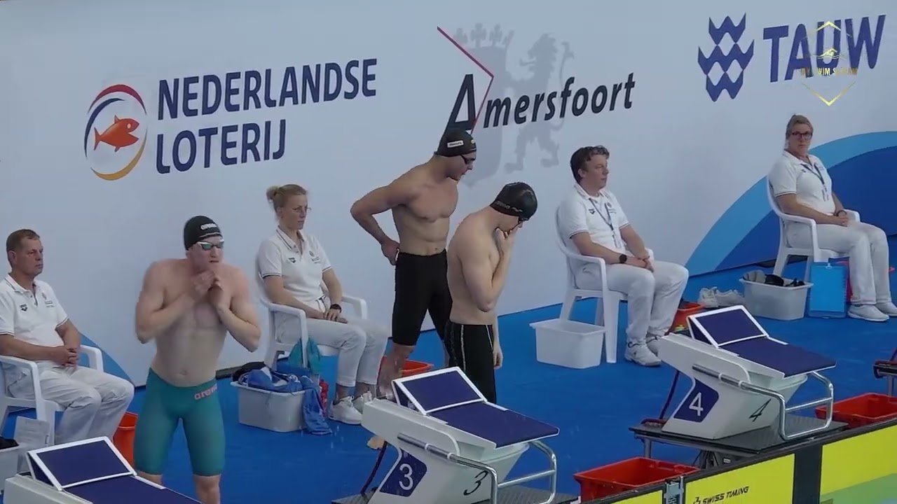 #22 A-Finale / Heren 100m Vlinderslag / NK LB 2024