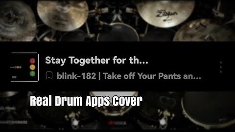Blink 182 - Stay Together for the Kids | Real Apps Drum Cover