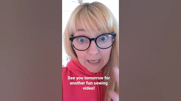Tuesday rush - new video tomorrow! #sewing #editin...