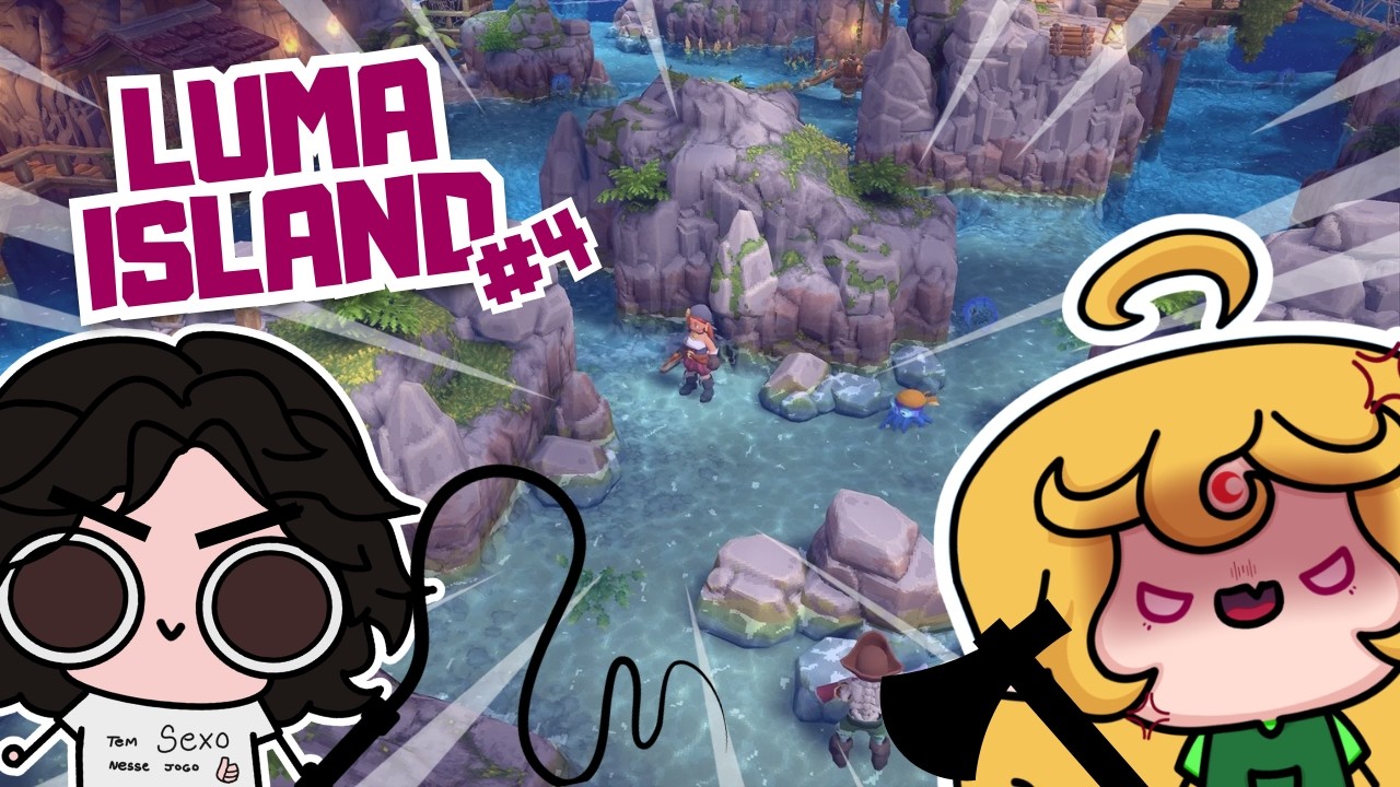 DOIS TDAHs TENTANDO ZERA UM GAME!! - (LUMA ISLAND: Parte 4)