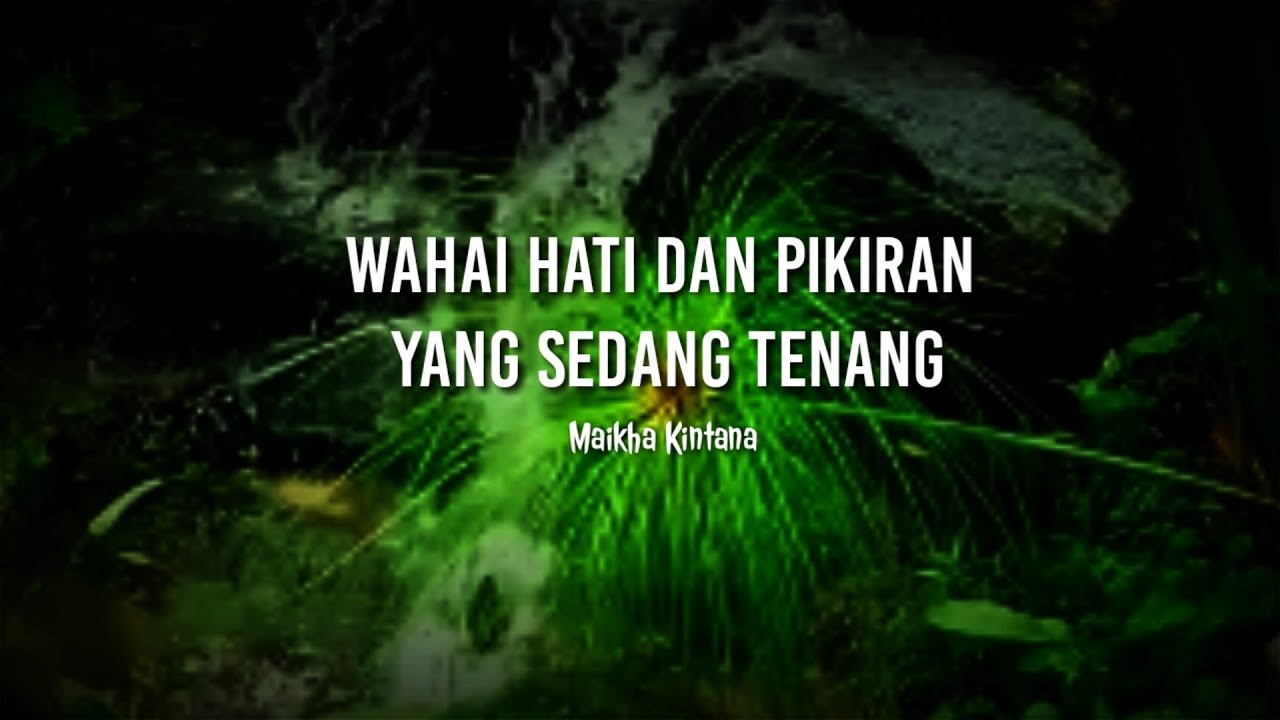 Wahai Jiwa Yang Tenang - MERAIH JIWA YANG TENANG - DR. Adian Husaini